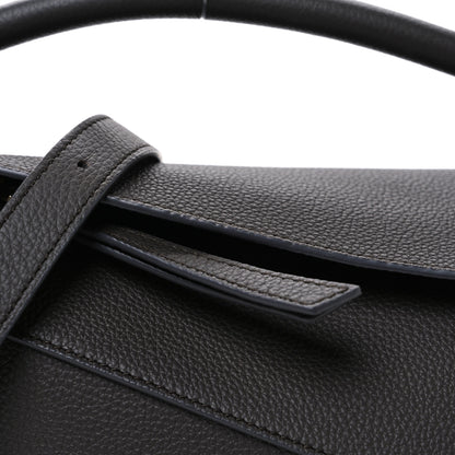 Loewe Soft Grained Calfskin Puzzle Edge Bag Dark Grey 8 of 10