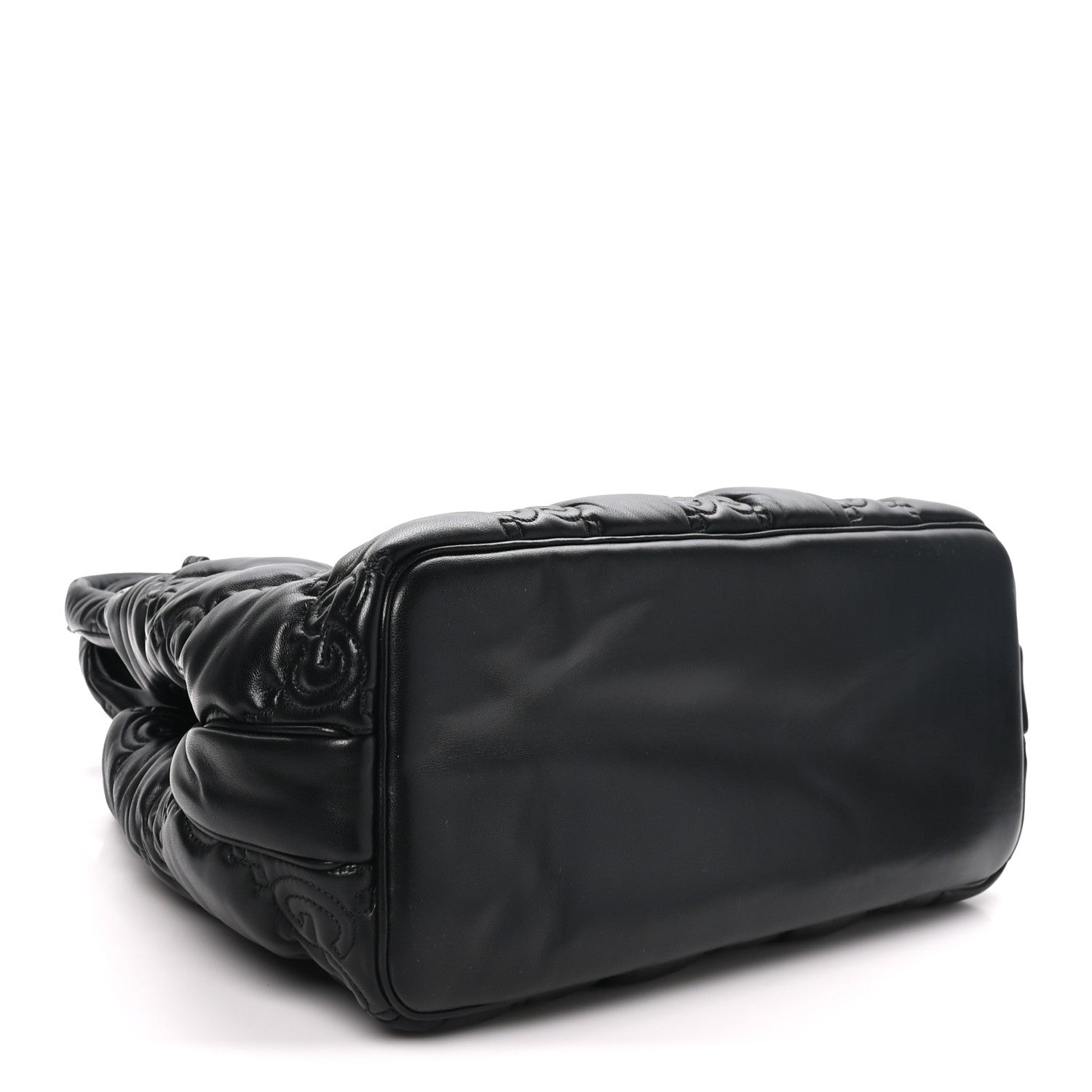 Gucci Calfskin GG Matelasse Large Tote Black 4 of 10