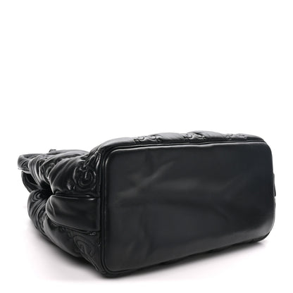 Gucci Calfskin GG Matelasse Large Tote Black 4 of 10