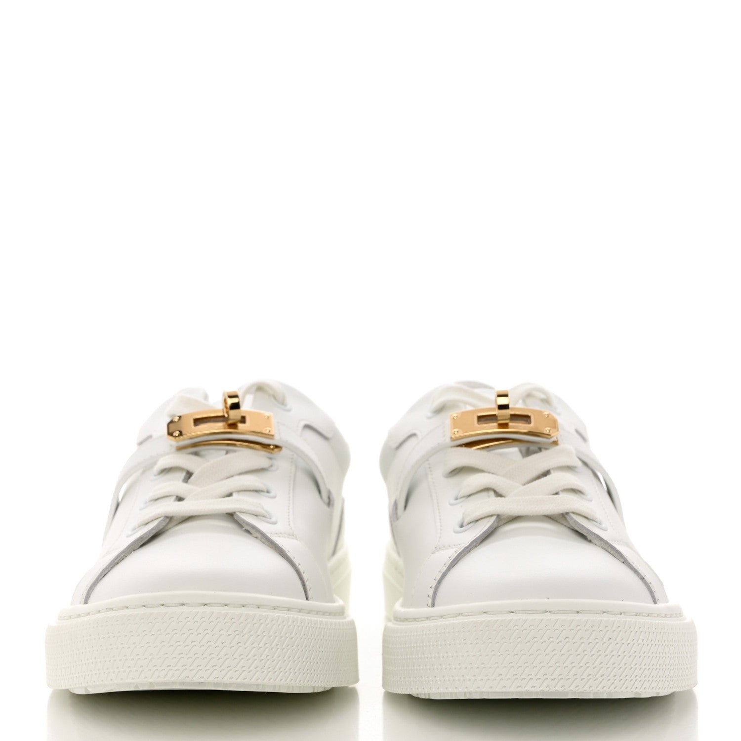 Hermes Calfskin Day Sneakers 37 White 2 of 10