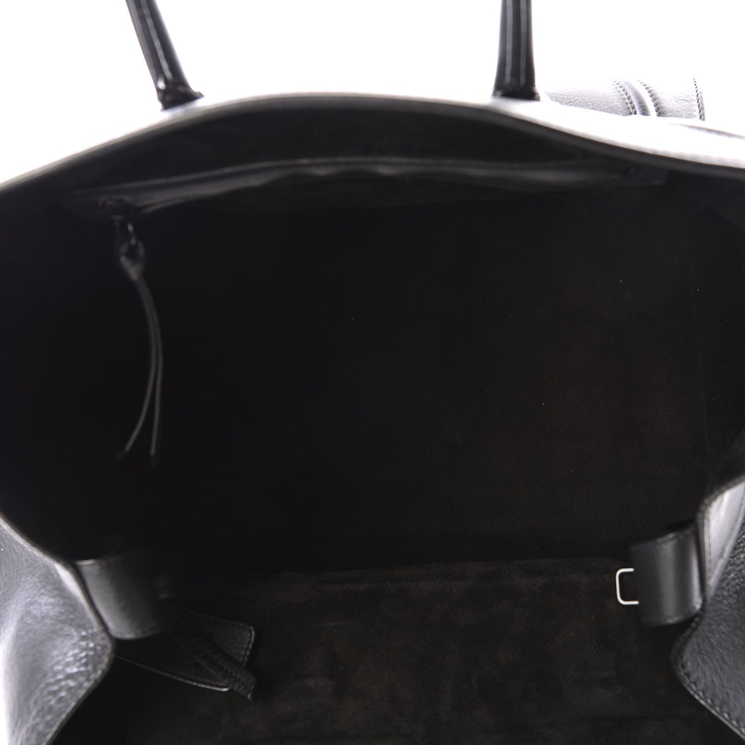 Celine Supple Calfskin Medium Phantom Luggage Black 4 of 12