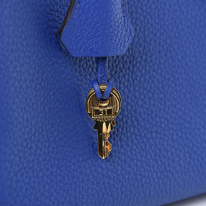 Hermes Togo Kelly Retourne 32 Bleu Electrique 12 of 33