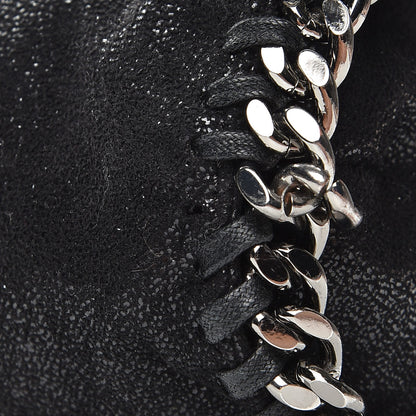 Stella McCartney Shaggy Deer Falabella Fold Over Tote Black 9 of 9