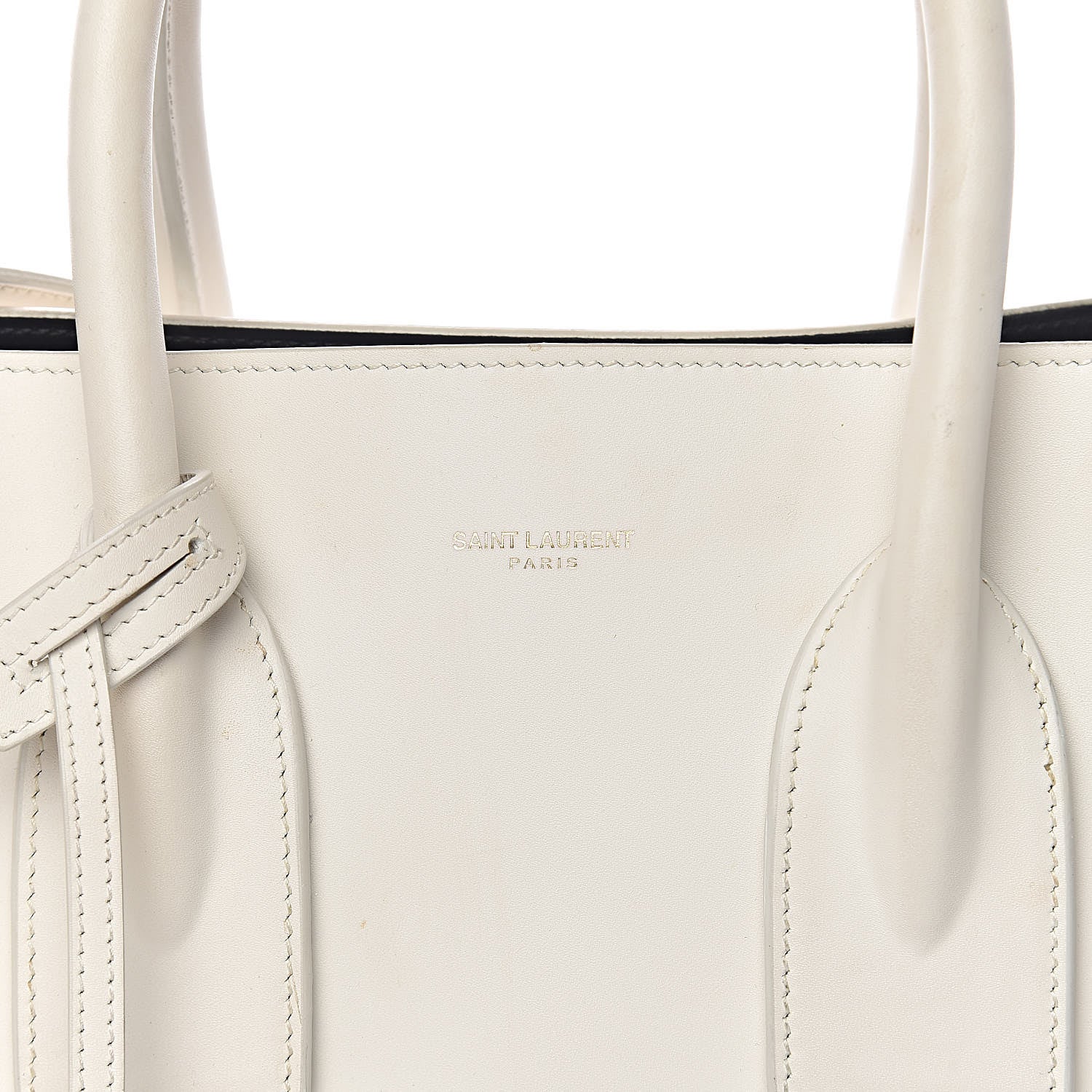 Saint Laurent Calfskin Small Sac De Jour Porcellana Black 9 of 9