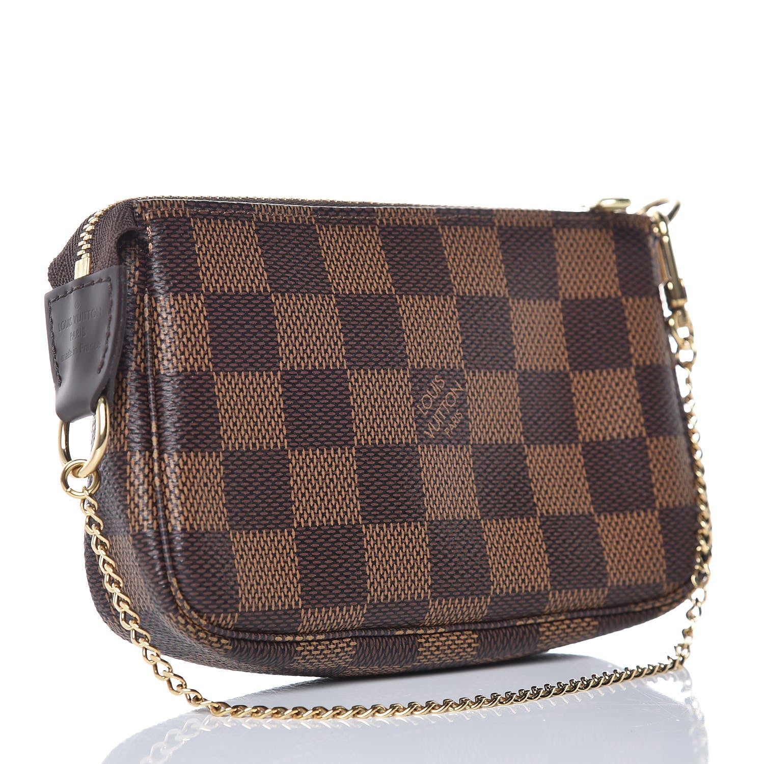Louis Vuitton Damier Ebene Mini Pochette Accessories 3 of 7