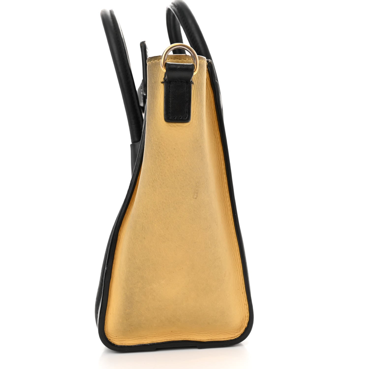 Celine Nubuck Smooth Calfskin Nano Tri-Color Luggage Desert 18 of 22