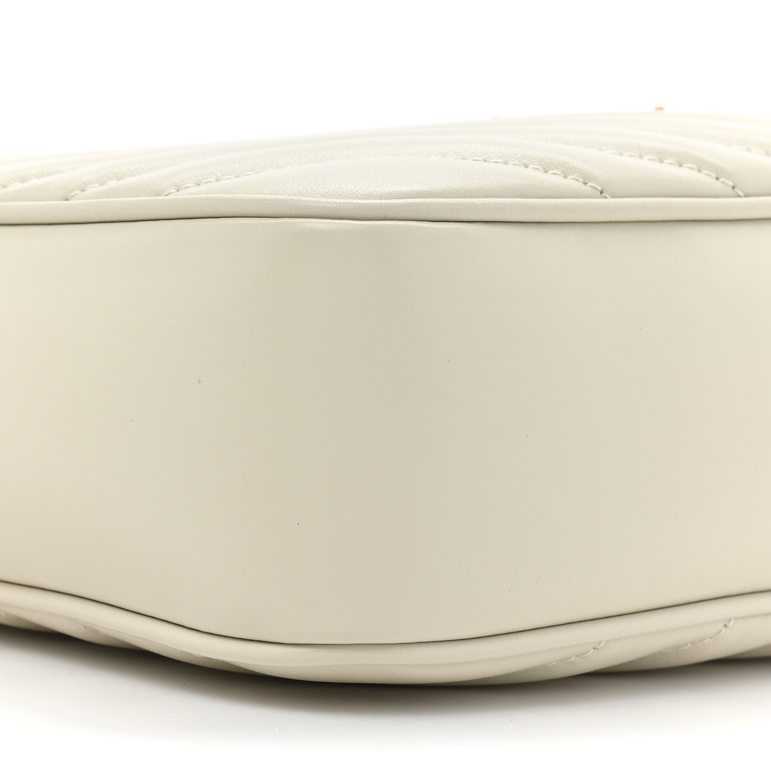 Saint Laurent Calfskin Matelasse Monogram Lou Camera Bag Crema Soft 9 of 10