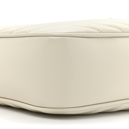 Saint Laurent Calfskin Matelasse Monogram Lou Camera Bag Crema Soft 9 of 10