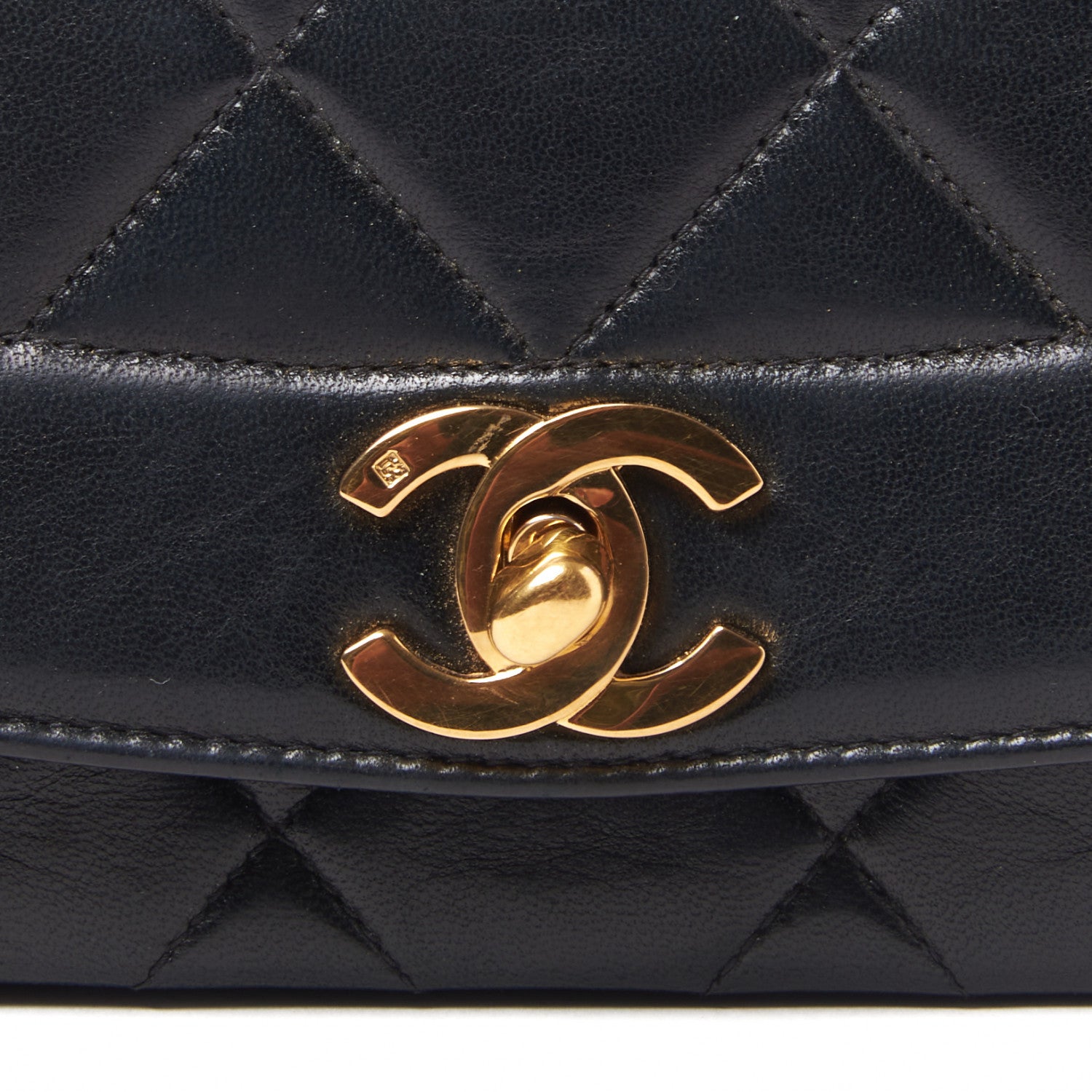 Chanel Lambskin Quilted Medium Single Flap Black 7 of 10