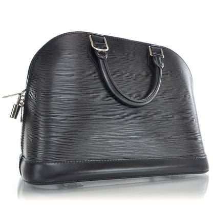 Louis Vuitton Epi Alma Black 3 of 10