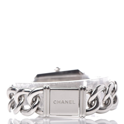 Chanel Stainless Steel Diamond Bezel Mother of Pearl 20mm Chain Premiere Quartz Watch 4 of 7