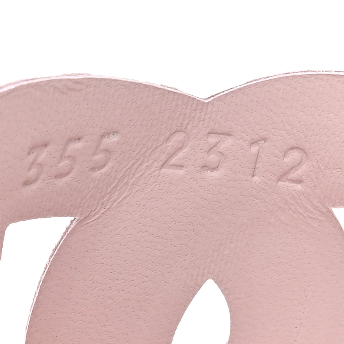 Suede Goatskin Extra Sandals 35.5 Rose Porcelain