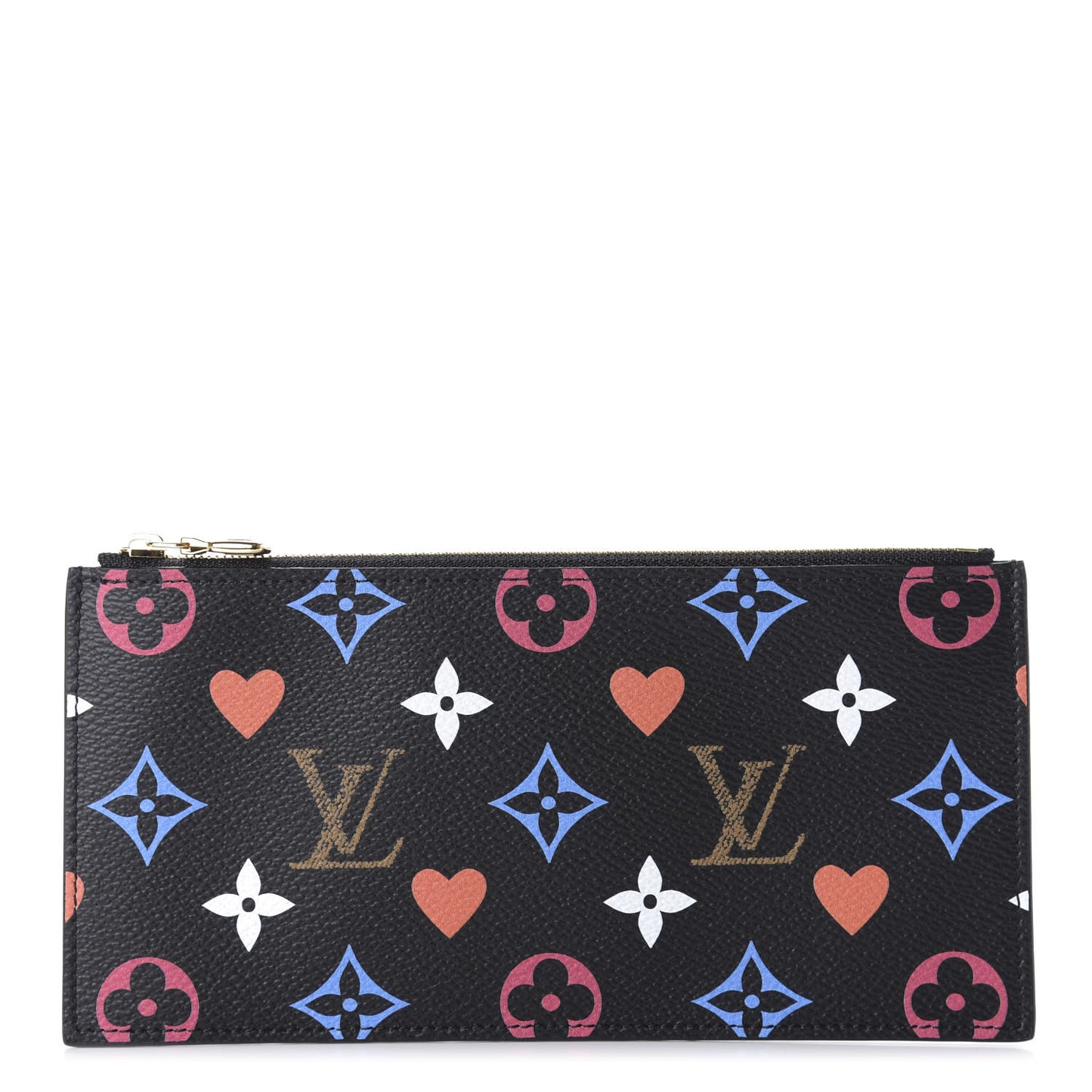 Game On Felicie Chain Wallet Zippered Insert Black