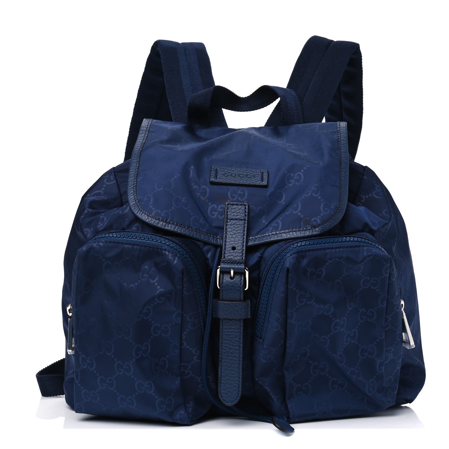 Gucci Nylon Monogram Medium Light Single Buckle Backpack Tide 1 of 4