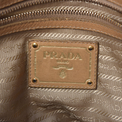 Prada Cervo Deerskin Shoulder Bag Sabbia 6 of 27