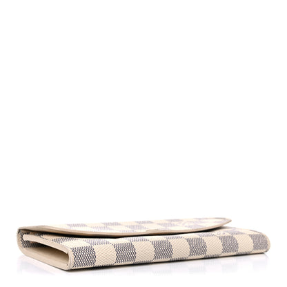 Louis Vuitton Damier Azur Emilie Wallet 4 of 17