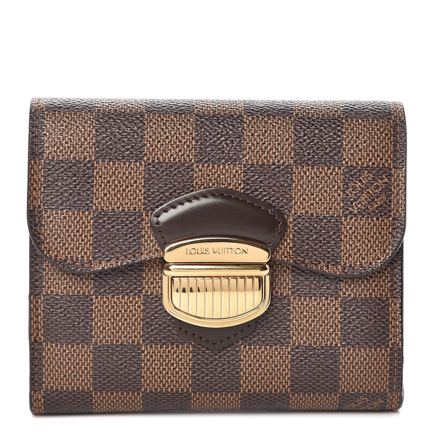 Louis Vuitton Damier Ebene Joey Wallet 1 of 10