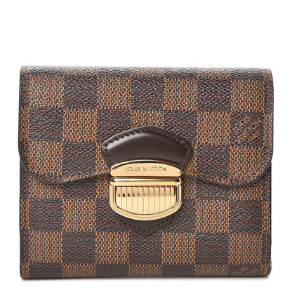 Louis Vuitton Damier Ebene Joey Wallet 1 of 10