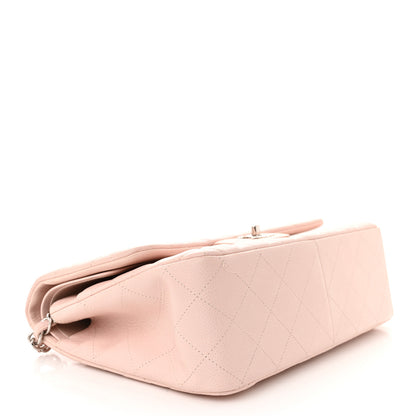Chanel Caviar Quilted Jumbo Double Flap Light Pink 4 of 11