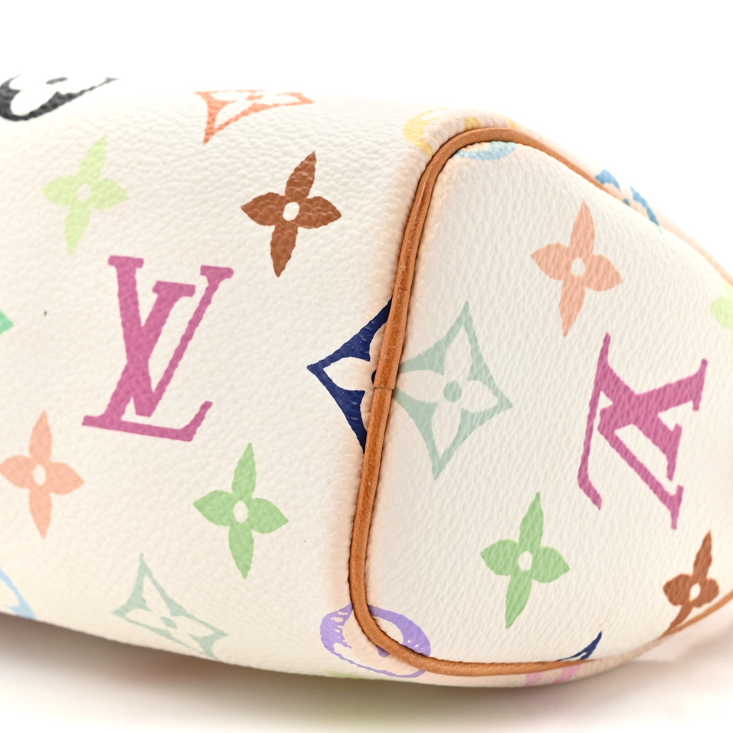 Louis Vuitton Monogram Multicolor Mini Sac HL Speedy White 8 of 14