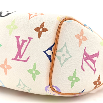 Louis Vuitton Monogram Multicolor Mini Sac HL Speedy White 8 of 14