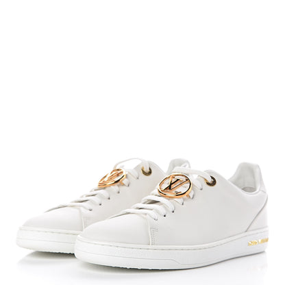 Louis Vuitton Calfskin Frontrow Sneakers 36.5 White 3 of 10
