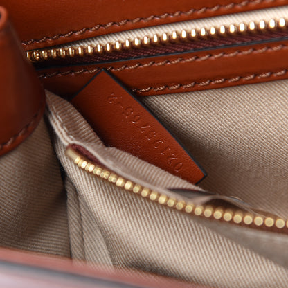 Chloe Calfskin Small C Double Carry Sepia Brown 8 of 11
