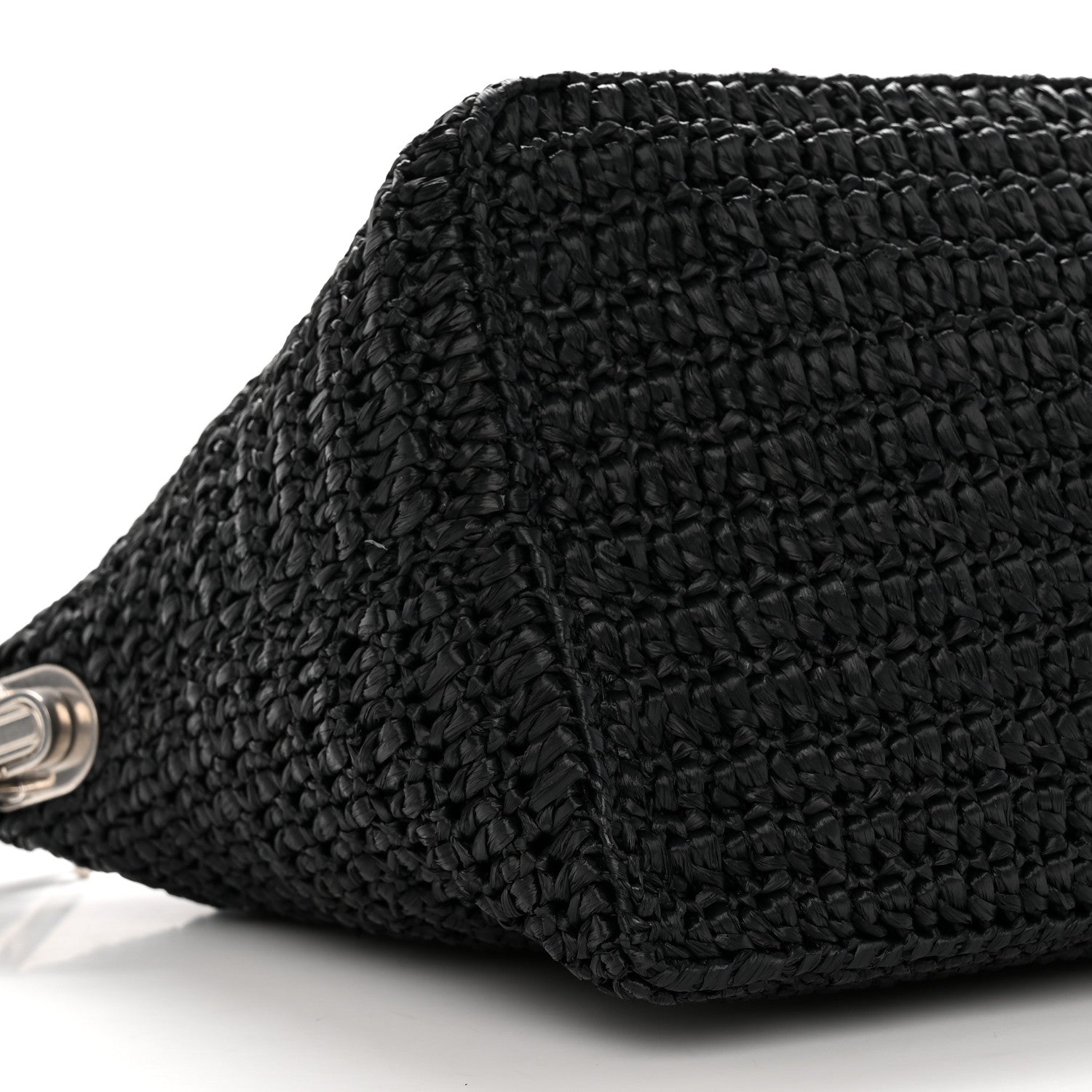 Saint Laurent Raffia Le Crossbody Black 9 of 13