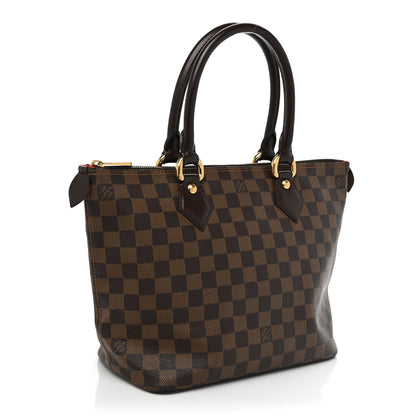 Louis Vuitton Damier Ebene Saleya PM 3 of 12