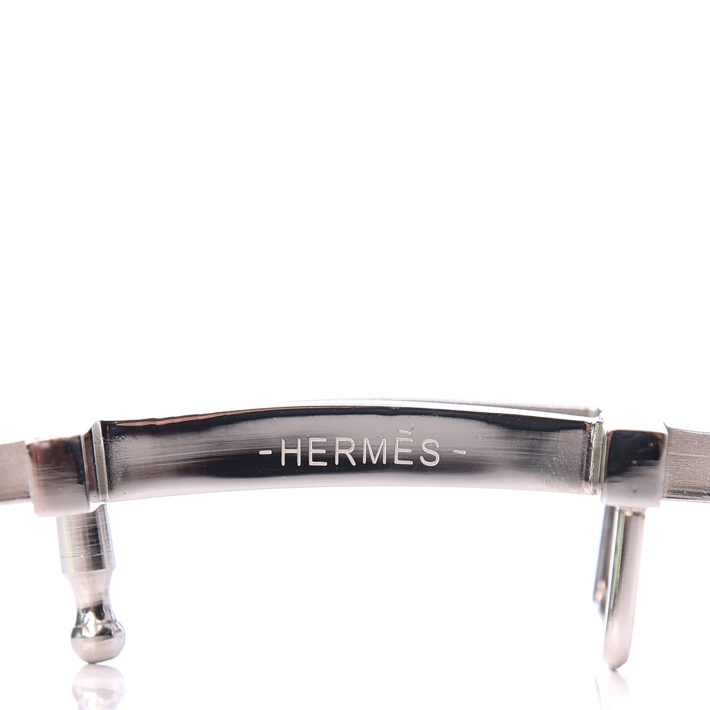 Palladium Au Carre 32mm Double H Belt Buckle