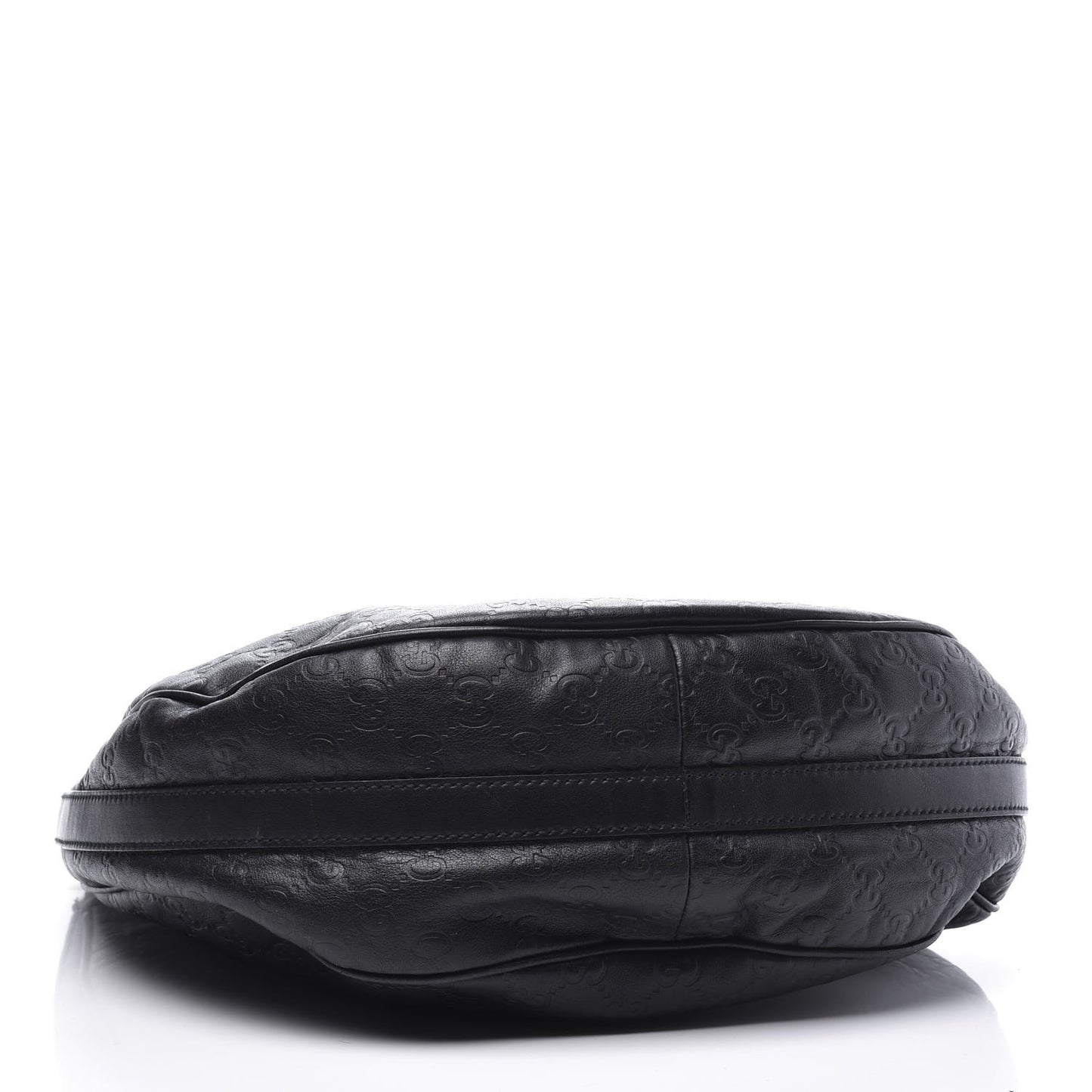Guccissima Medium GG Twins Hobo Black