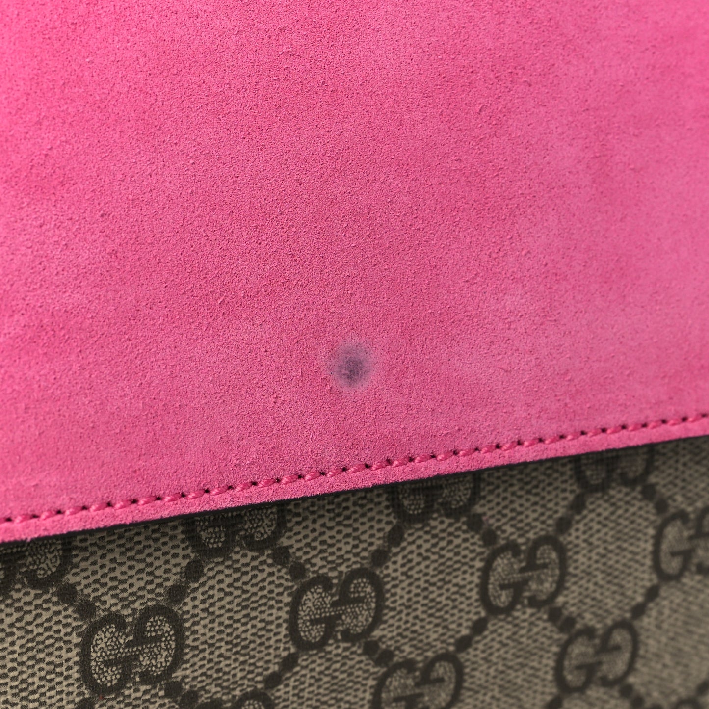 GG Supreme Monogram Small Dionysus Shoulder Bag Pink