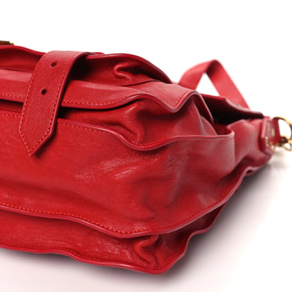 Proenza Schouler Lambskin Large PS1 Satchel Lipstick Red 9 of 9