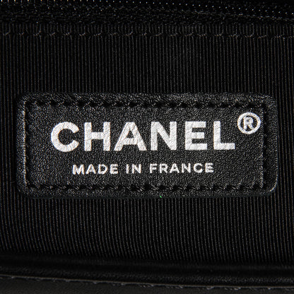 Chanel Calfskin Quilted Large Boy Flap Black 7 of 8