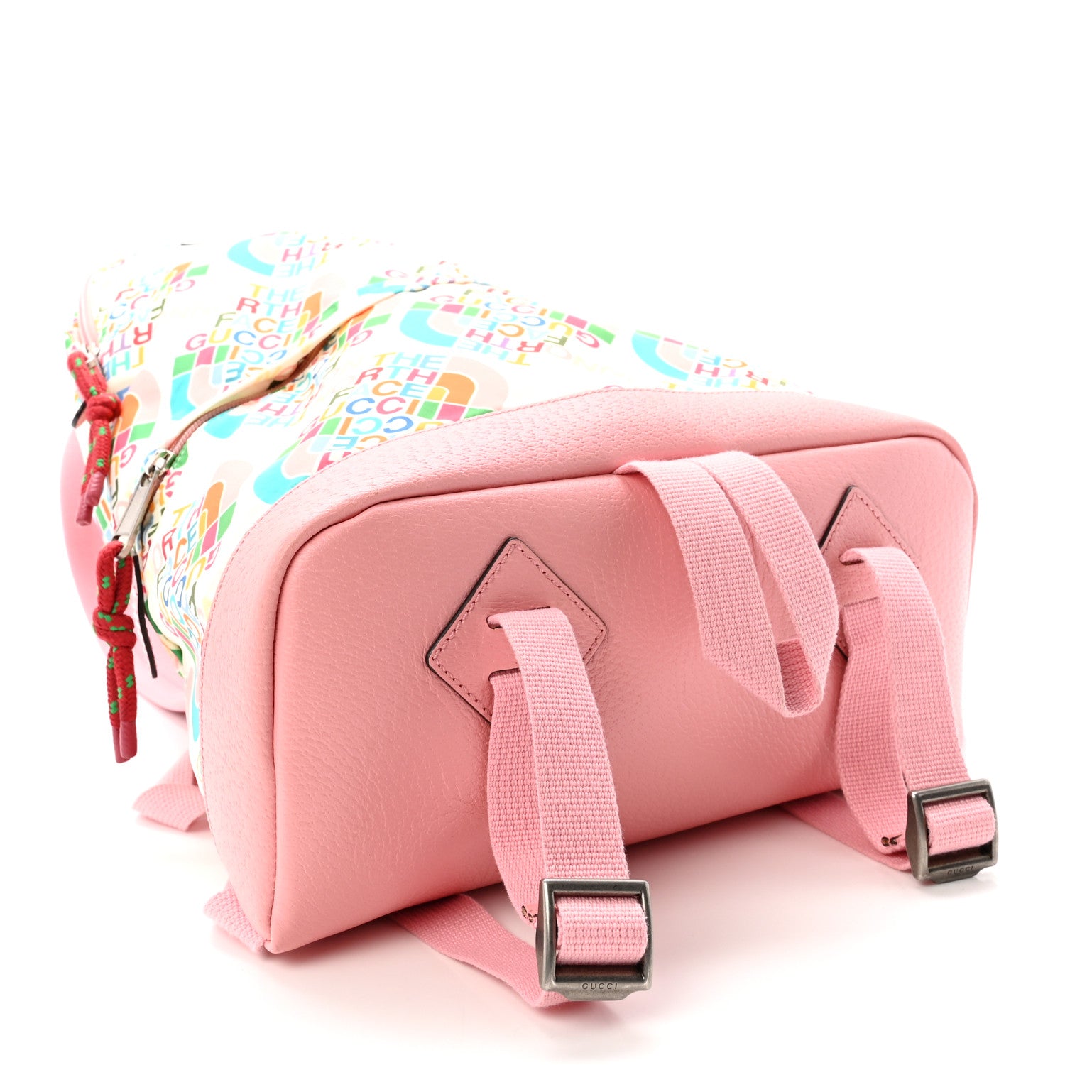 Gucci X THE NORTH FACE Econyl Nylon Medium Backpack Ivory