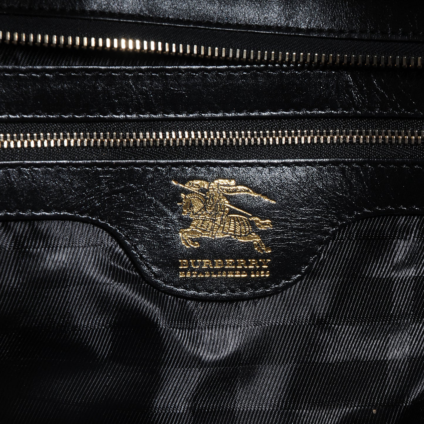 Leather XL Manor Tote Black