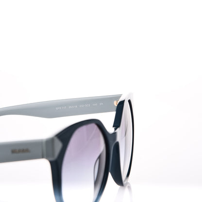 Prada Round Sunglasses SPR 11T Blue 5 of 7