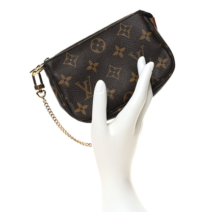 Louis Vuitton Monogram Mini Pochette Accessories 2 of 7