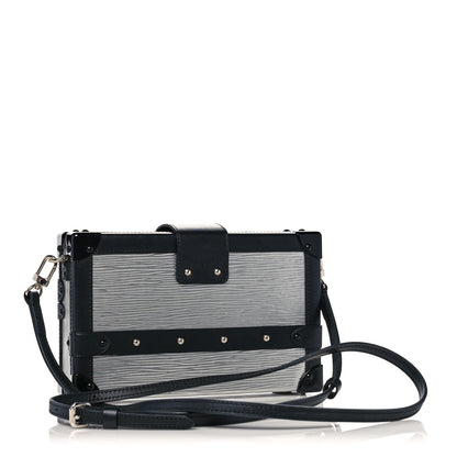 Louis Vuitton Epi Petite Malle Silver 3 of 11
