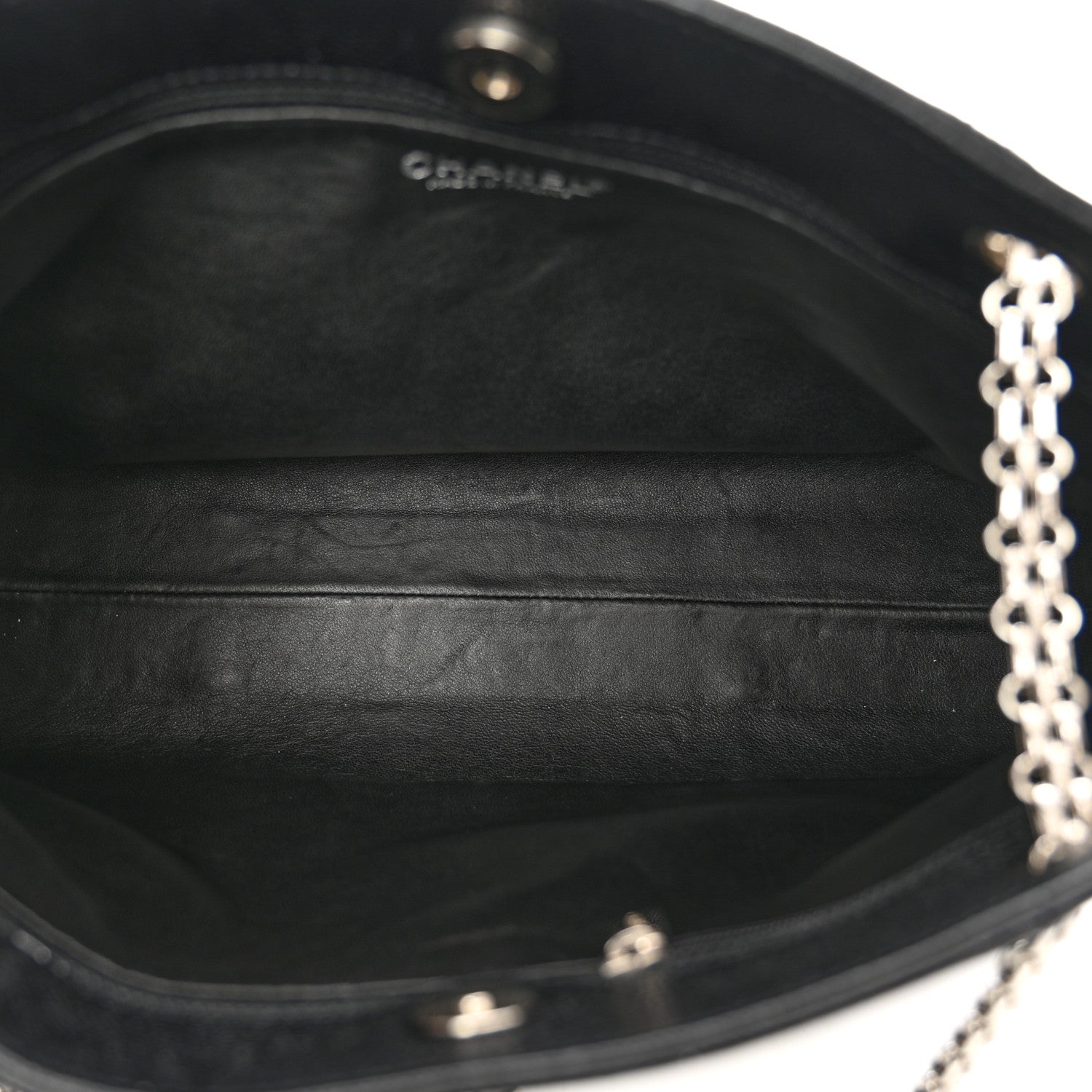 Chanel Grained Calfskin Bijoux Chain Shoulder Bag Black 6 of 10