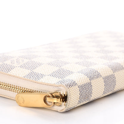 Louis Vuitton Damier Azur Zippy Organizer Wallet 9 of 14