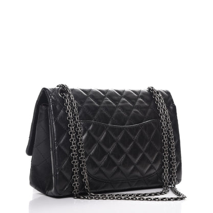 Chanel Aged Calfskin Quilted 2.55 Reissue 226 Flap Black 3 of 9