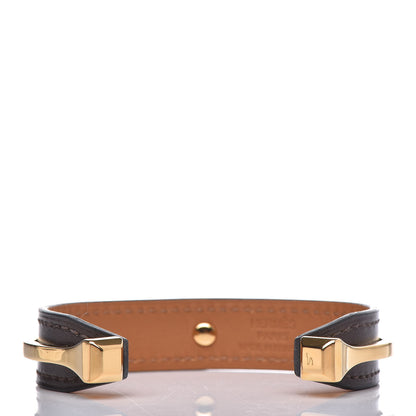 Hermes Box Binome Cuff M Chocolate 3 of 9