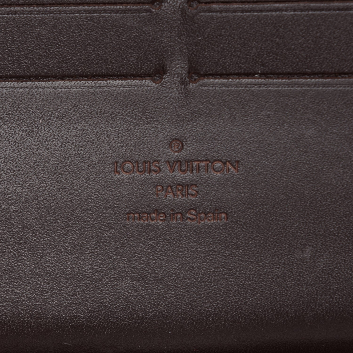 Louis Vuitton Utah Zippy Organizer Wallet Coffee 6 of 8