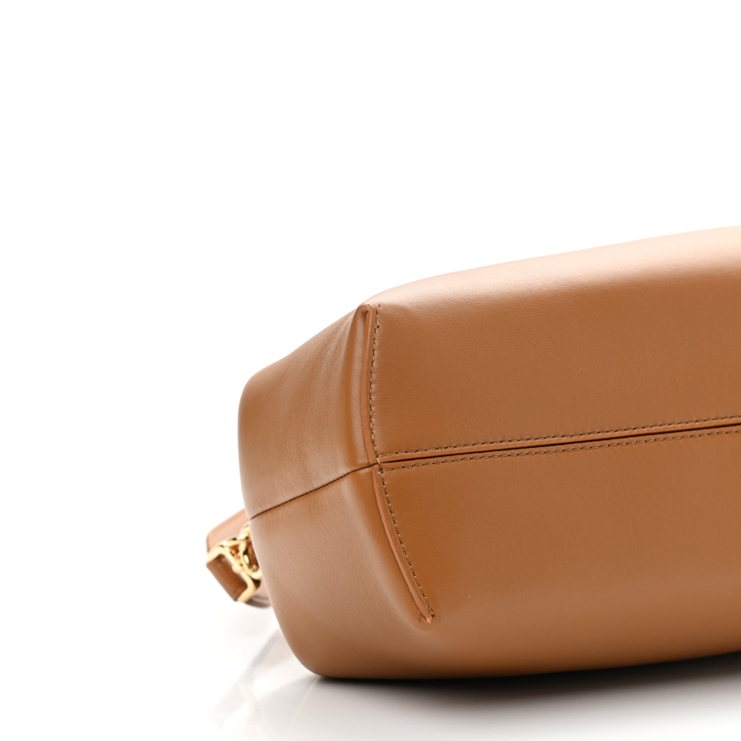 Shiny Nappa Medium Fendi First Caramello
