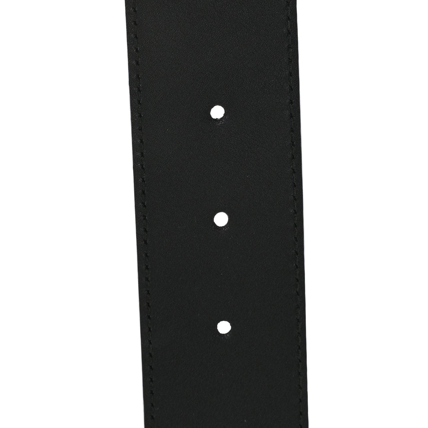 Moon Calfskin Torchon Double G 40mm Belt 80 32 Black