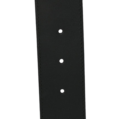 Gucci Moon Calfskin Torchon Double G 40mm Belt 80 32 Black 4 of 6