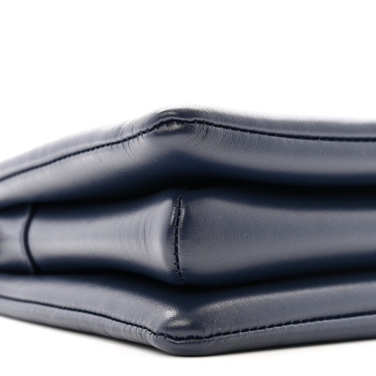 Louis Vuitton Lambskin Embossed Monogram Coussin PM Navy 10 of 13