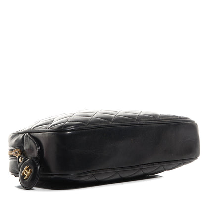 Chanel Lambskin Quilted Shoulder Bag Black 4 of 7