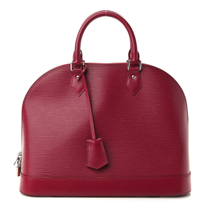 Louis Vuitton Epi Alma MM Fuchsia 1 of 10